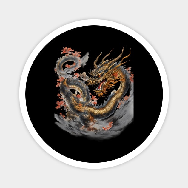 Lunar New Year Dragon Magnet by animegirlnft